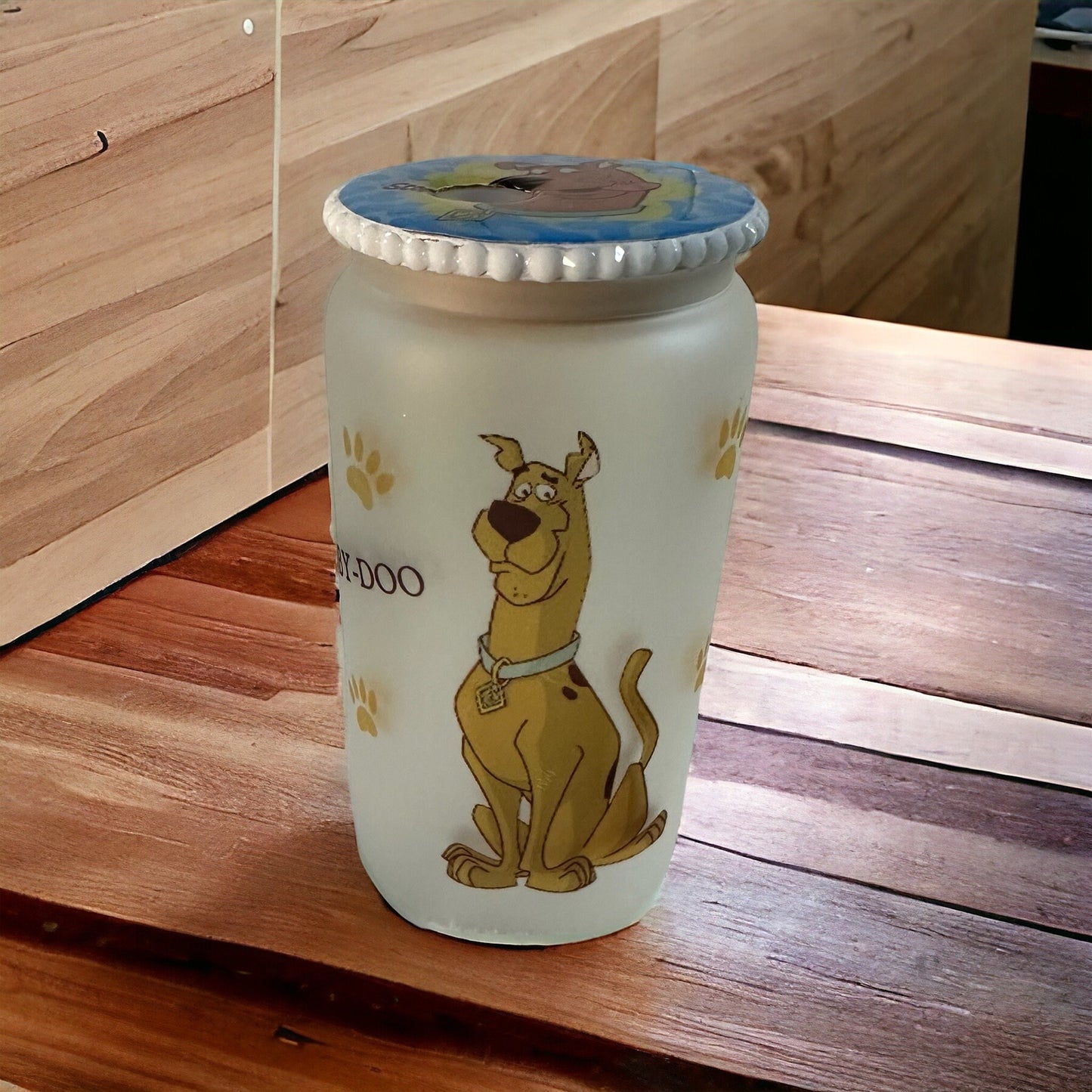 SCOOBY DOO/GLASS CAN