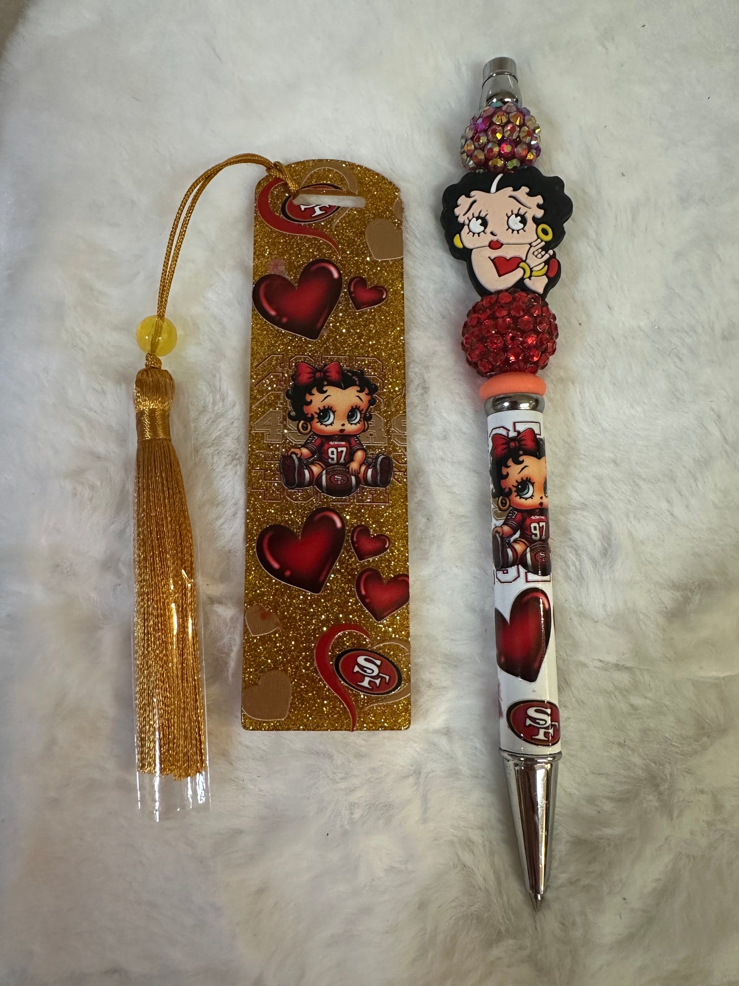 BETTYBOOP/BOOKMARK & PEN