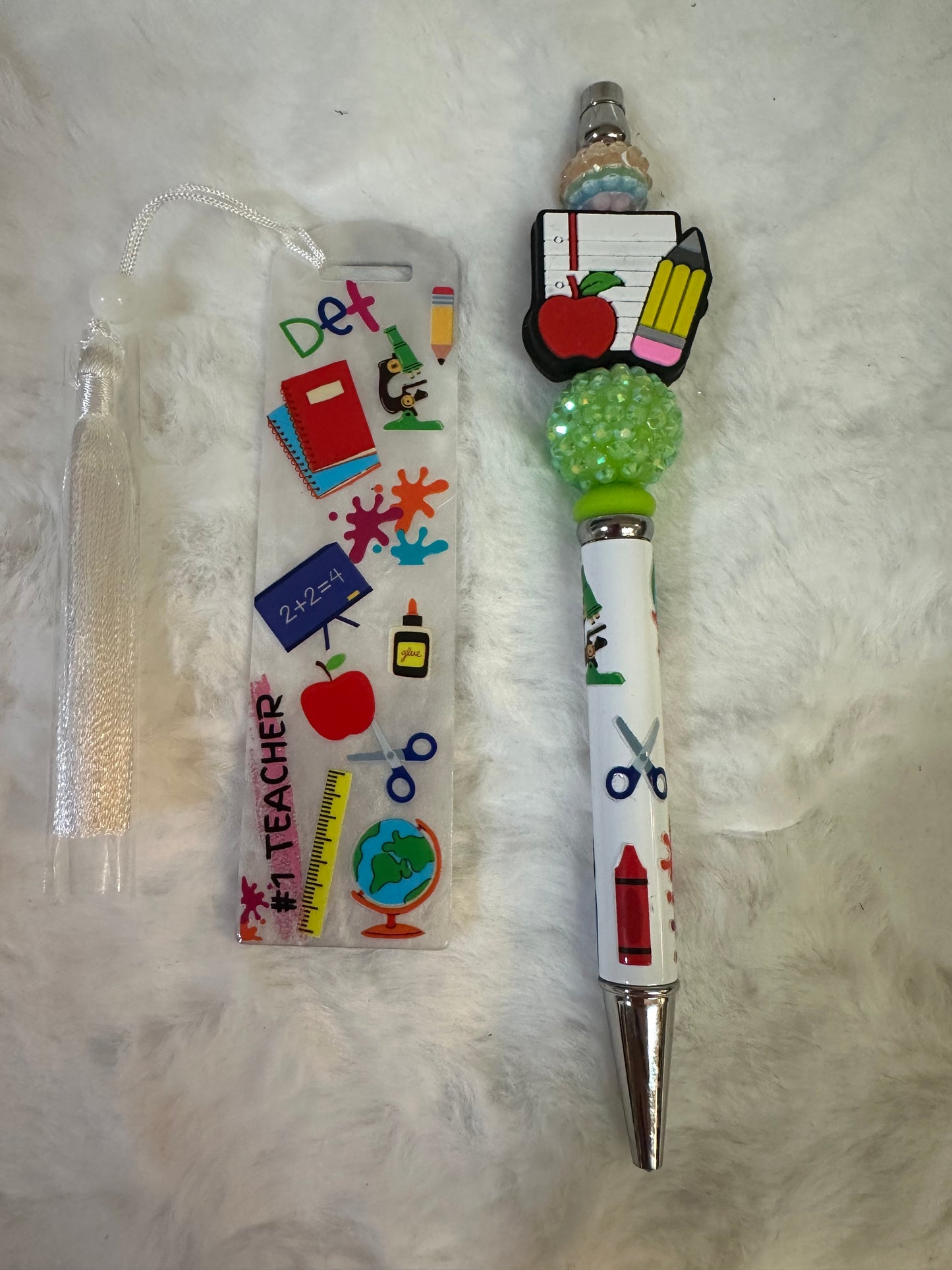 TEACHER BOOKMARK & PEN