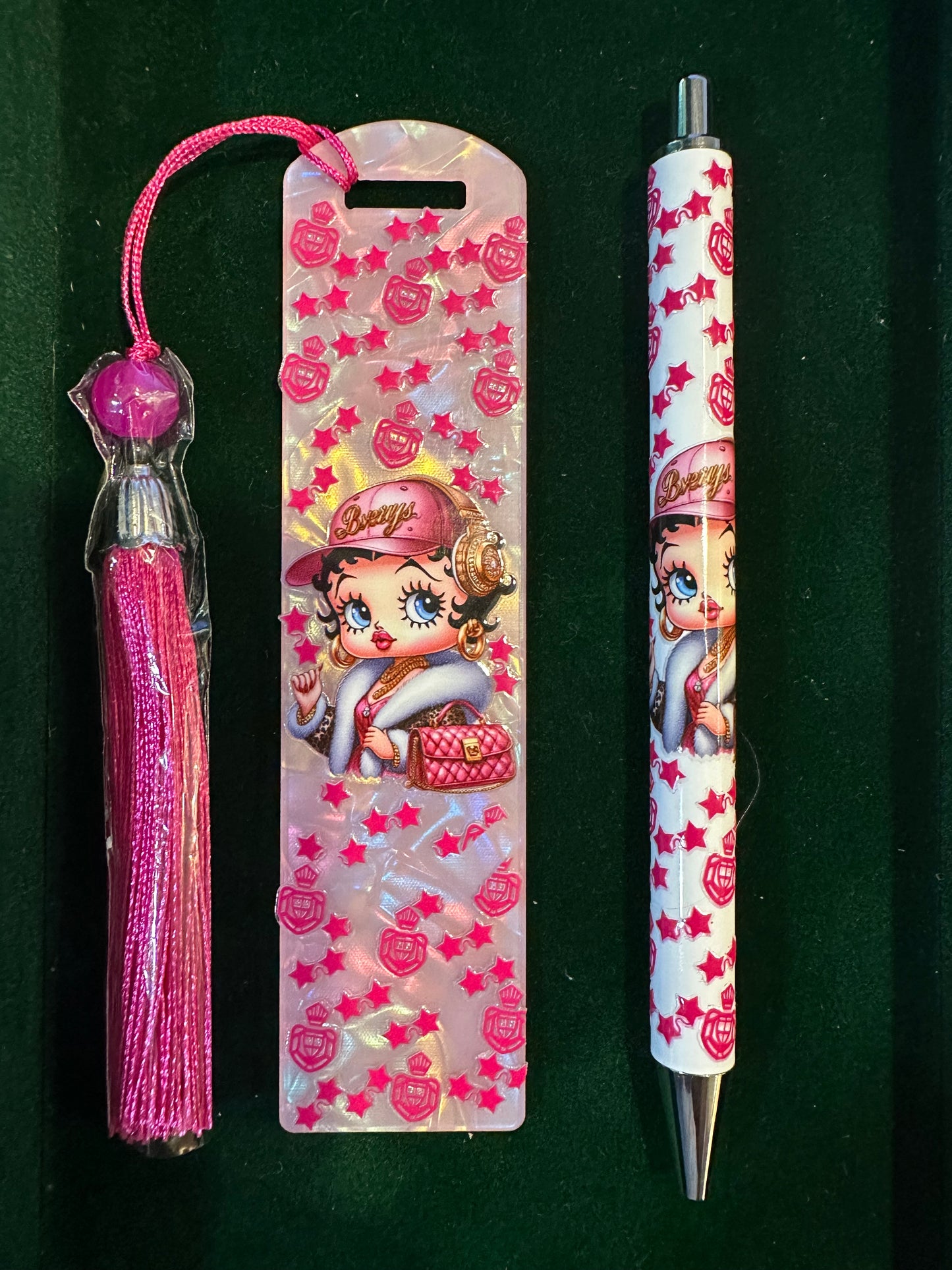 BETTYBOOP/BOOKMARK & PEN