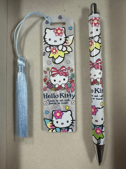 HELLO KITtY/ BOOKMARK & PEN