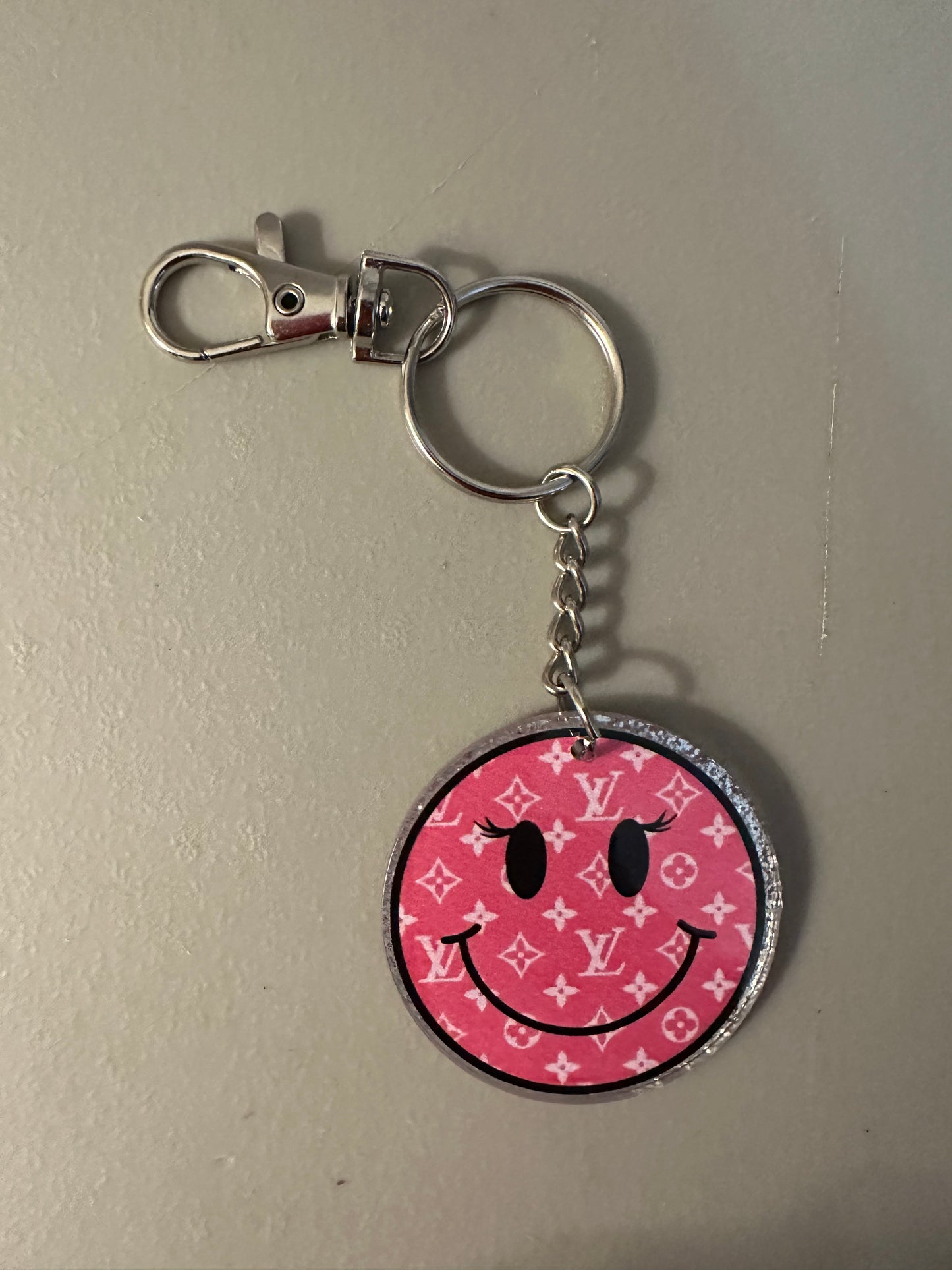 HAPPY FACES/KEY CHAIN