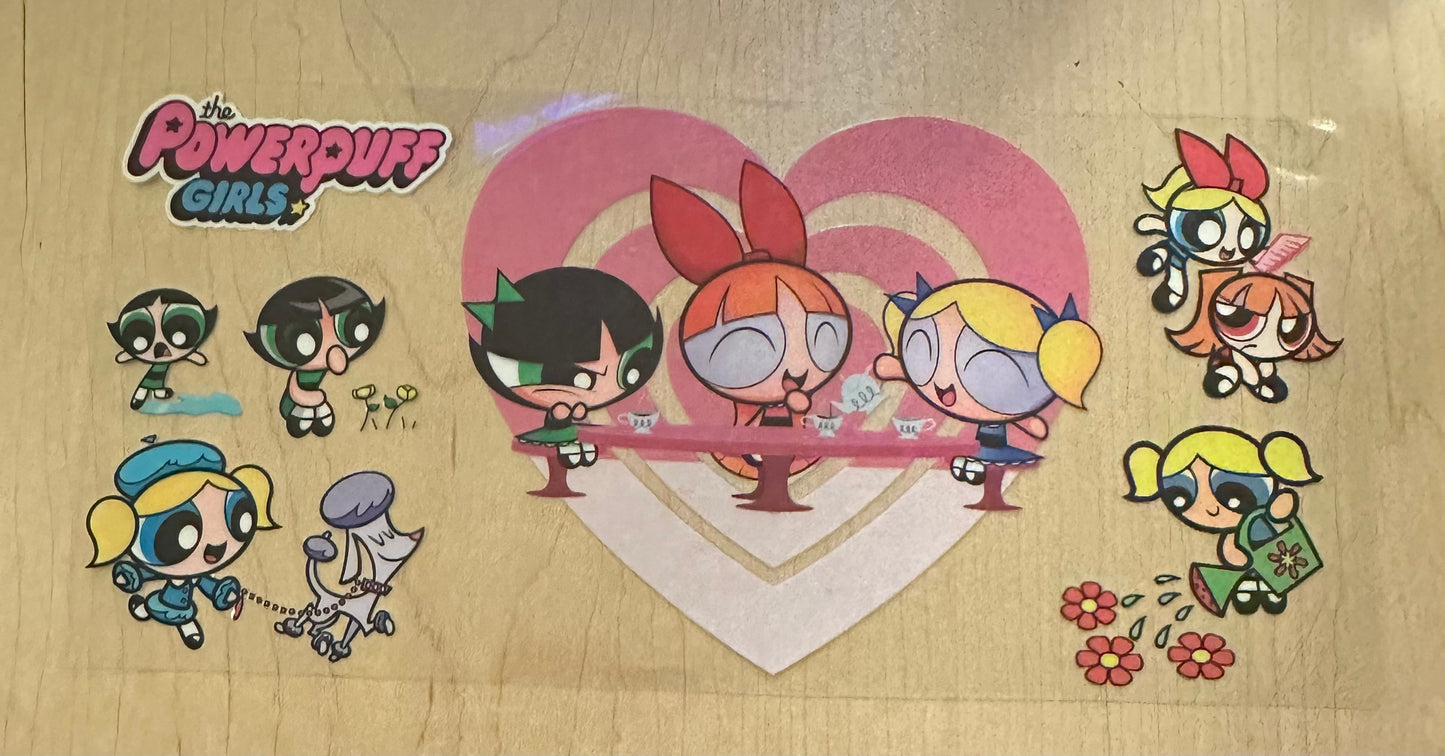 POWER PUFF GIRL/UVDTF WRAP