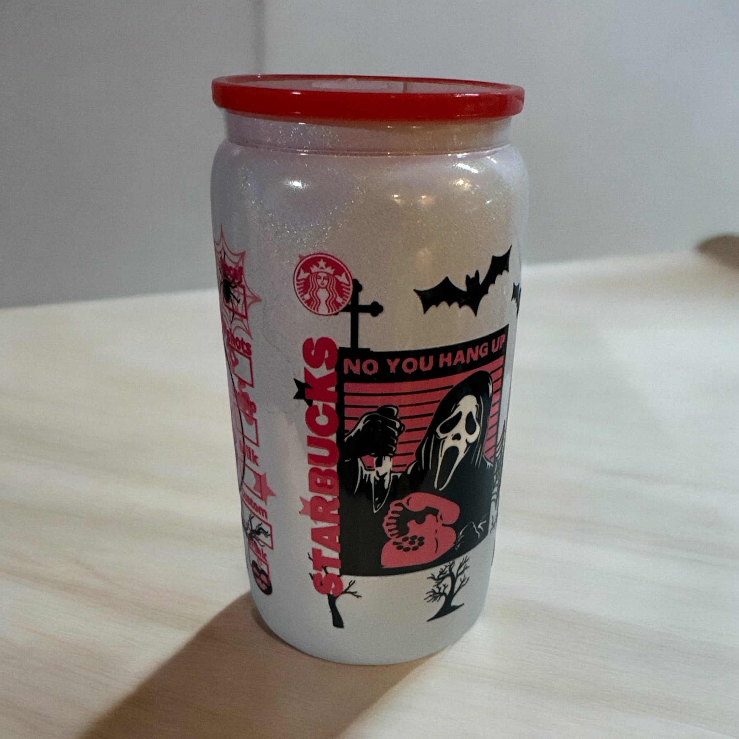 HALLOWEEN/GLASS CAN