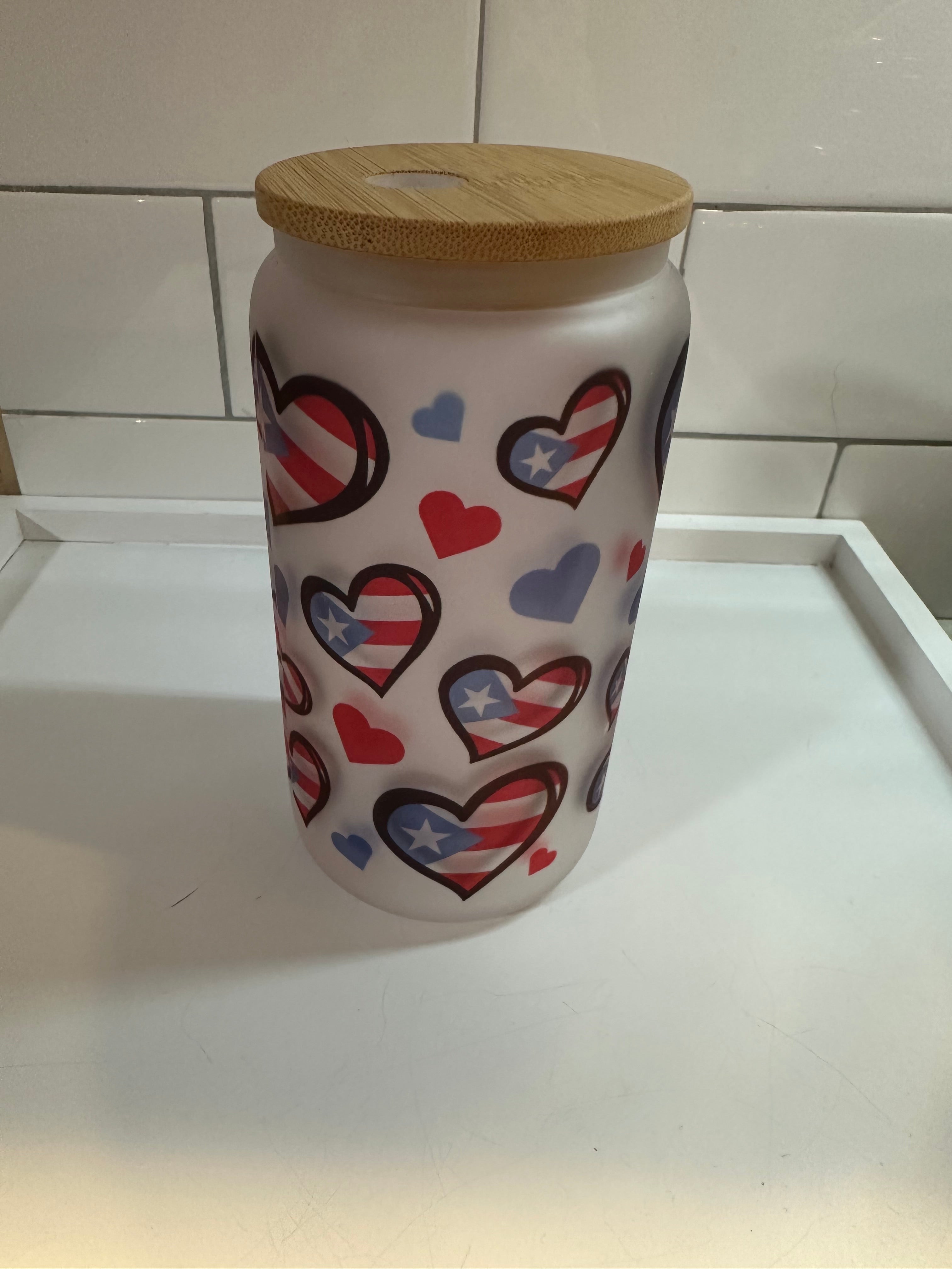PUERTO RICO/GLASS CAN