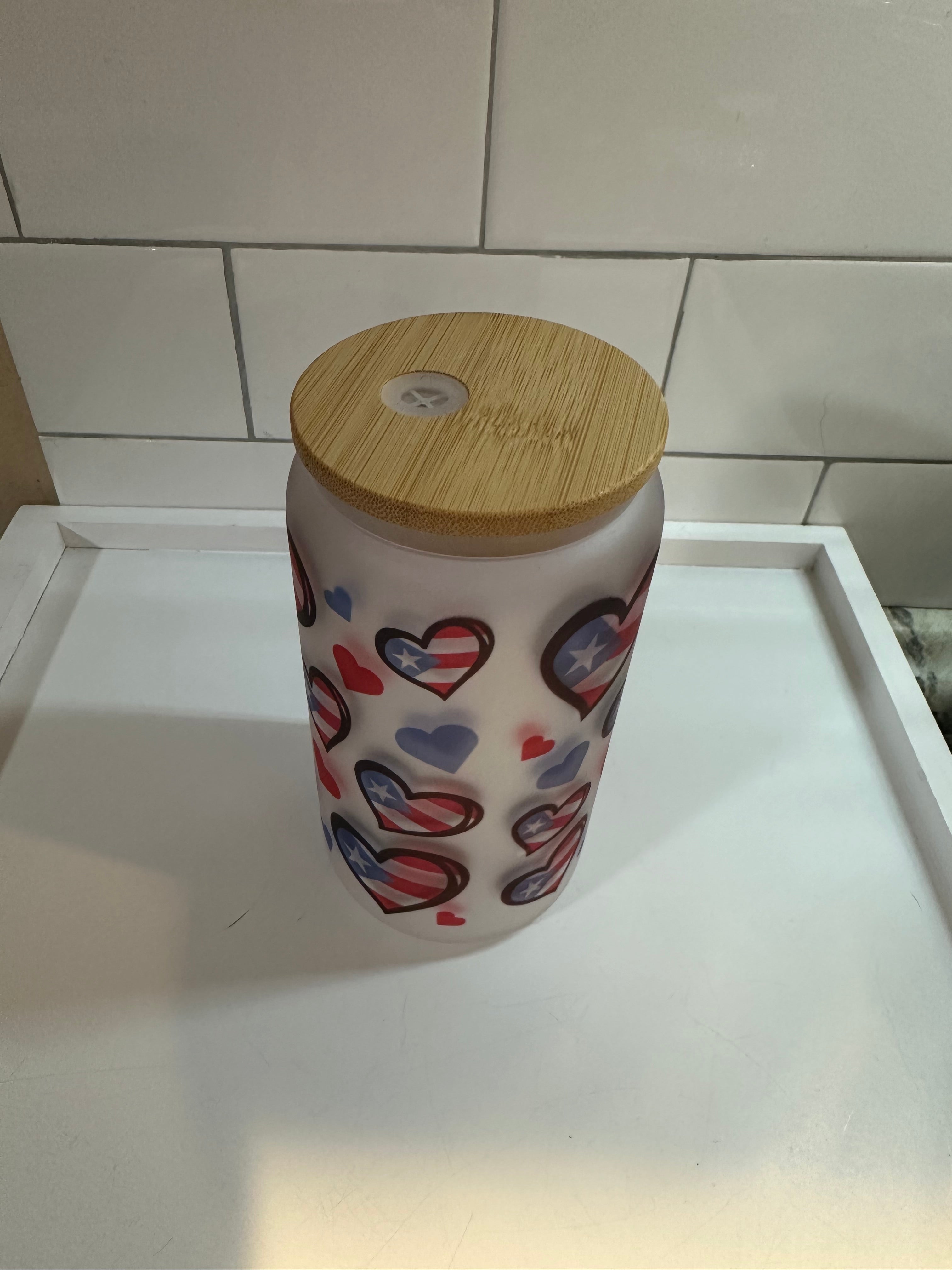 PUERTO RICO/GLASS CAN