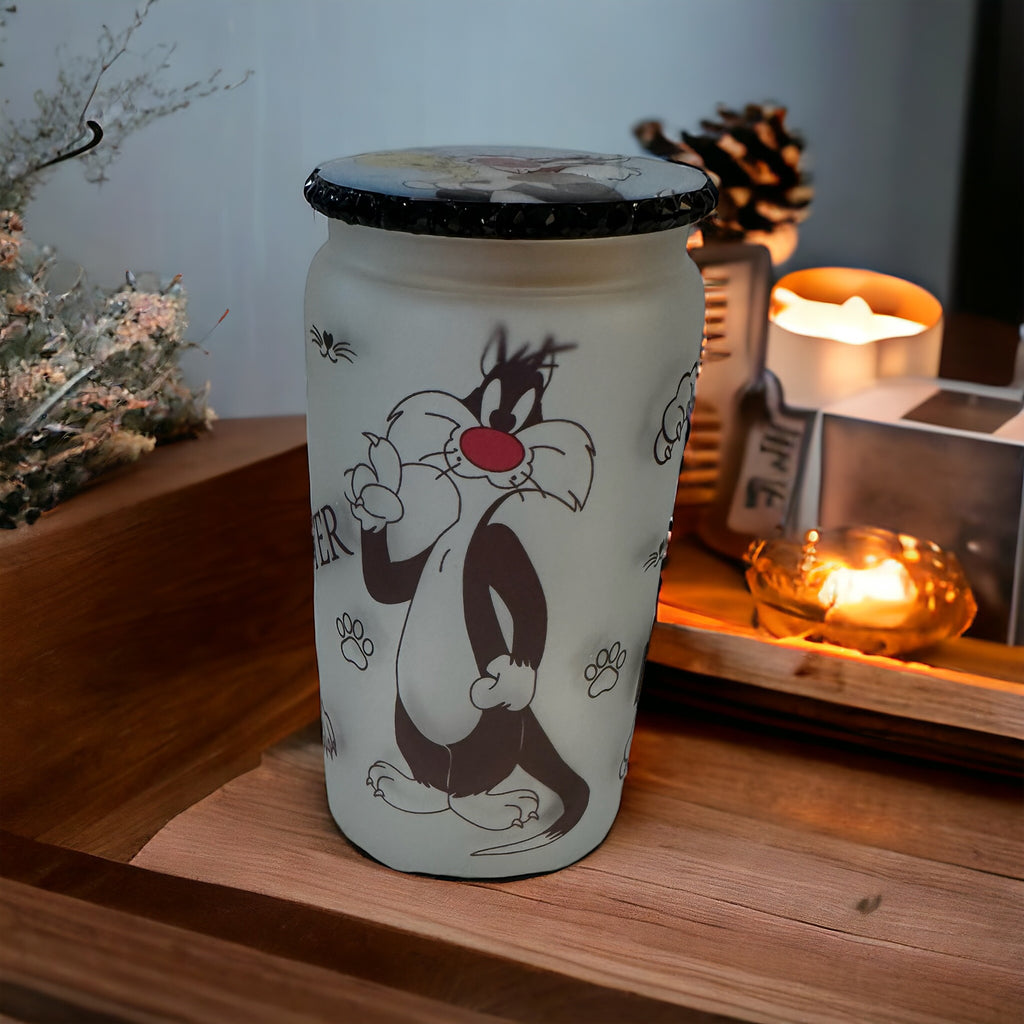 SILVESTER/GLASS CAN