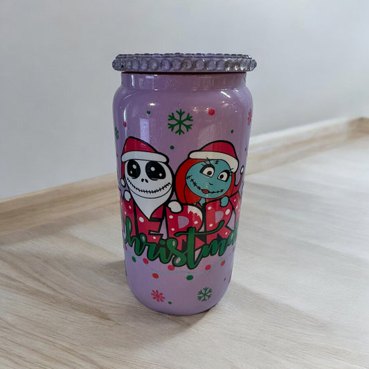 CHRISTMAS/GLASS CAN