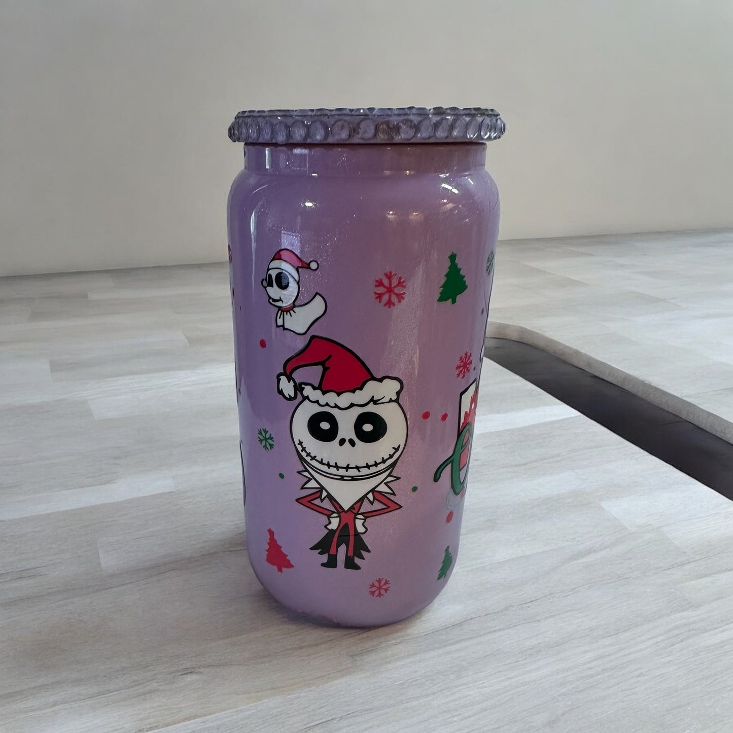 CHRISTMAS/GLASS CAN