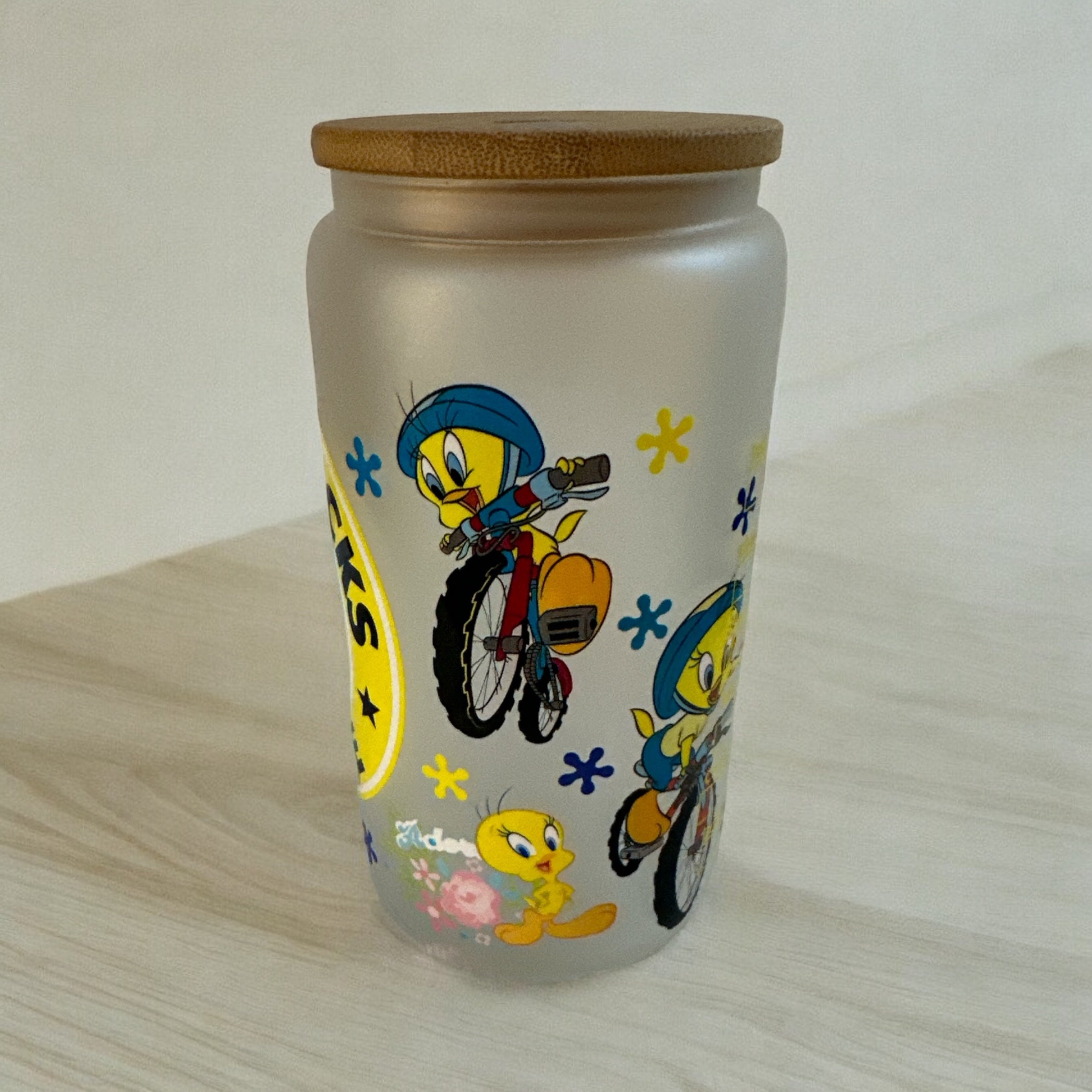 TWEETY/GLASS CAN