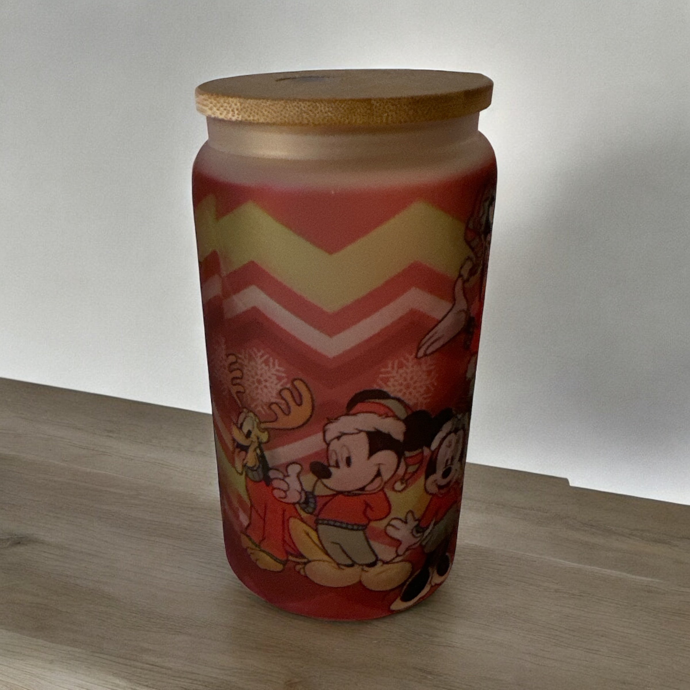 CHRISTMAS/GLASS CAN
