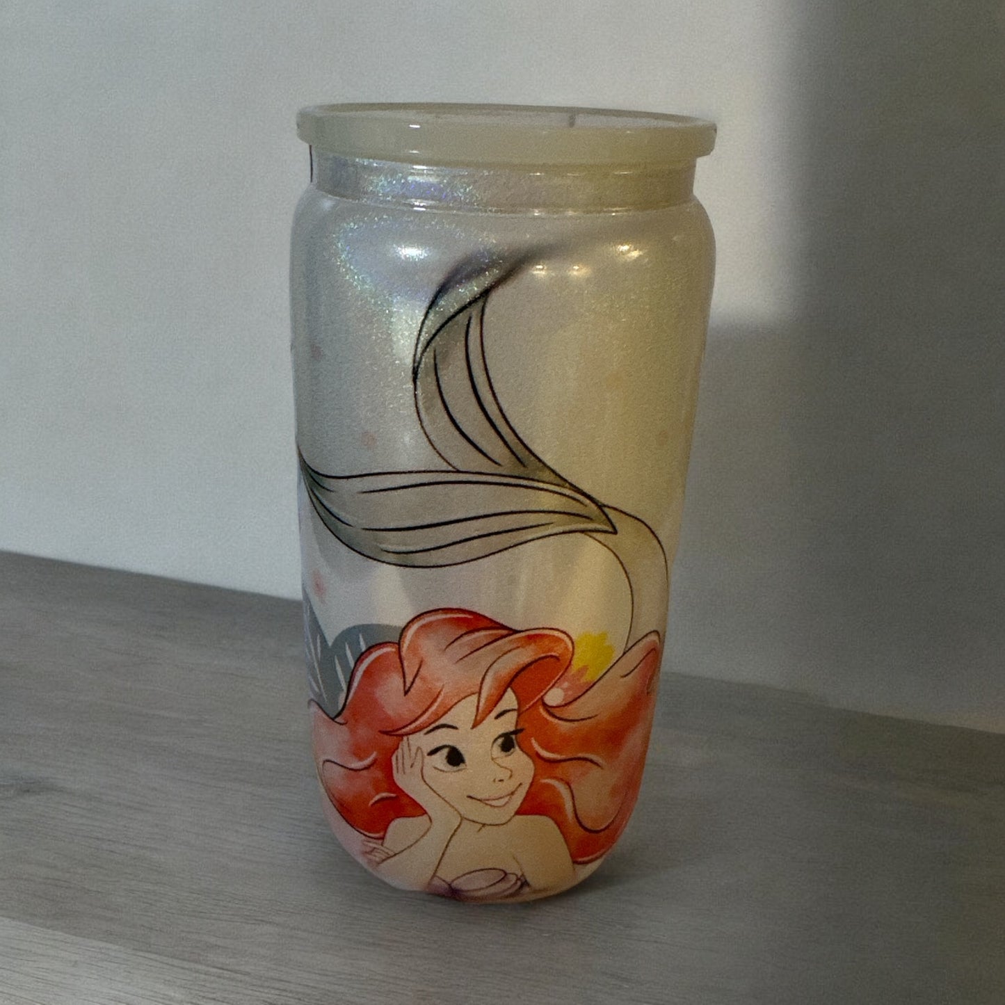 MERMAID/GLASS CAN